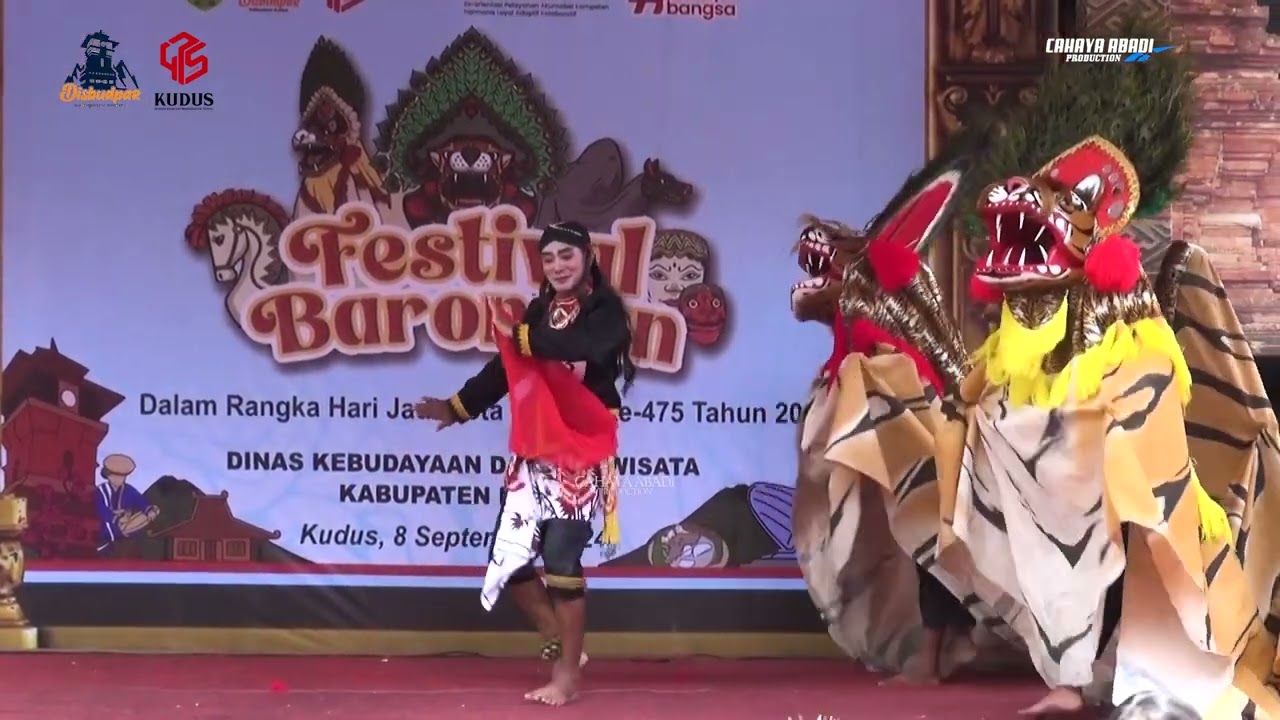 FESTIVAL BARONGAN KUDUS 2024 - DALAM RANGKA HARI JADI KOTA KUDUS KE - 475 - BALAI JAGONG KUDUS - (3)