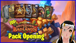 A LEGENDARY Pack Opening! Showdown In Badlands Hearthstone Pack Opening