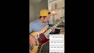 Muse- Hysteria Bass Cover                                                          #muse #hysteria