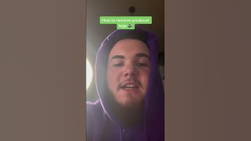 How to remove a producer tag from a beat🔥 #producertips  #producerlife #shorts #shortsfeed