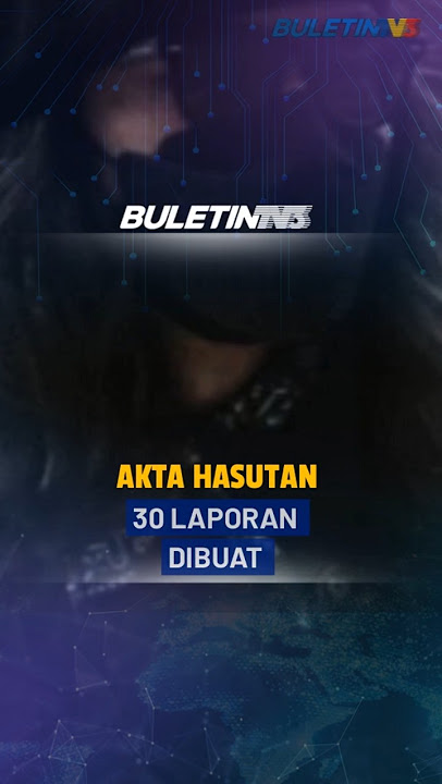 AKTA HASUTAN | Fahmi Reza Ditahan Polis Sabah