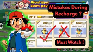 How To Do Recharge In Pocket Fantasy | Mistakes to Avoid | Pokemon Game 2025 screenshot 3