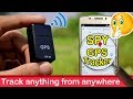 Spy GPS tracker GF-07 unboxing review