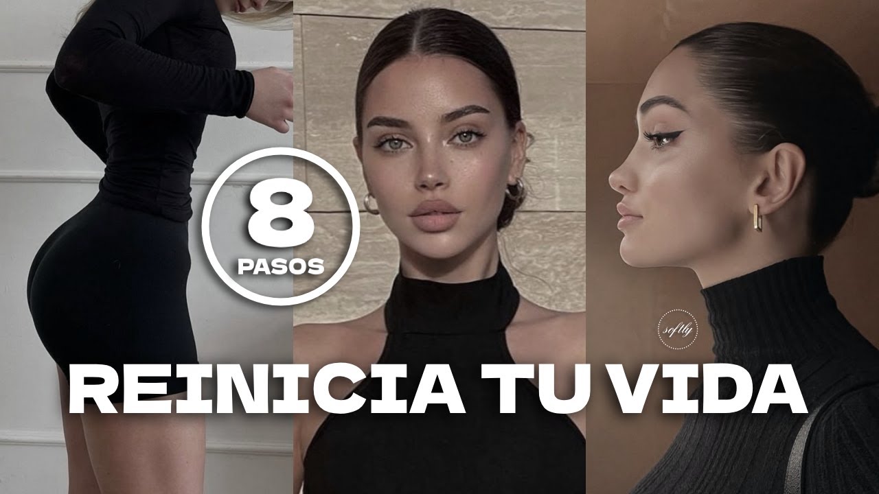 🖤 En 8 pasos REINICIA TU VIDA desde cero *siendo adolescente* 🐑🥛 | softly