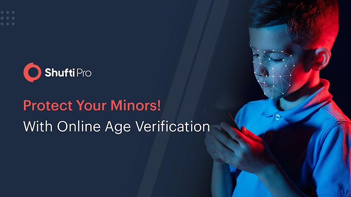 Age Verification - Important Precautionary Measurements