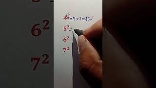 How to Find the Square of a Number Easy Math Lesson #maths #basicproblems #mathematics #mathematica
