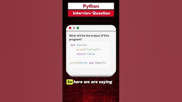 Day 13/30 Python Interview Question Series | Boolean with Function #python #coding #education #quiz