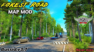 Map Mod Bussid 3.7- New Forest Road Map Mod for bus simulator indonesia by AS gaming 295