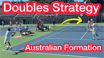 Australian Formation Doubles Strategy (Win More Tennis Matches)