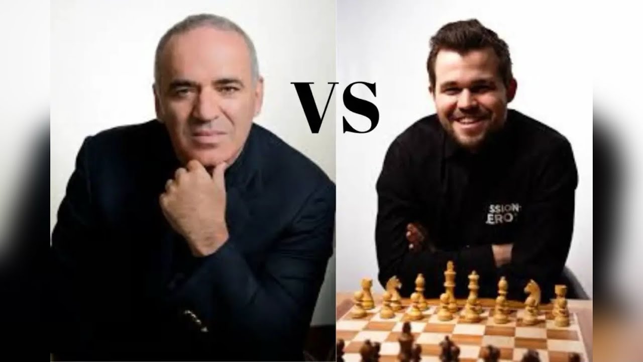 Magnus Carlsen vs Garry Kasparov, 2004 #chess #chessgame 