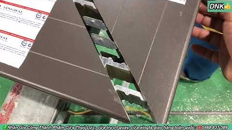 Cách ép cánh cửa nhôm thuỷ lực không phải ai cũng biết | cửa thuỷ lực | cửa nhôm thuỷ lực | shinghal