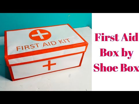 First Aid Box/first aid box/First Aid Box from shoe Box/First Aid Box ...