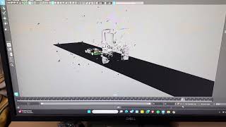 Car crash in maya