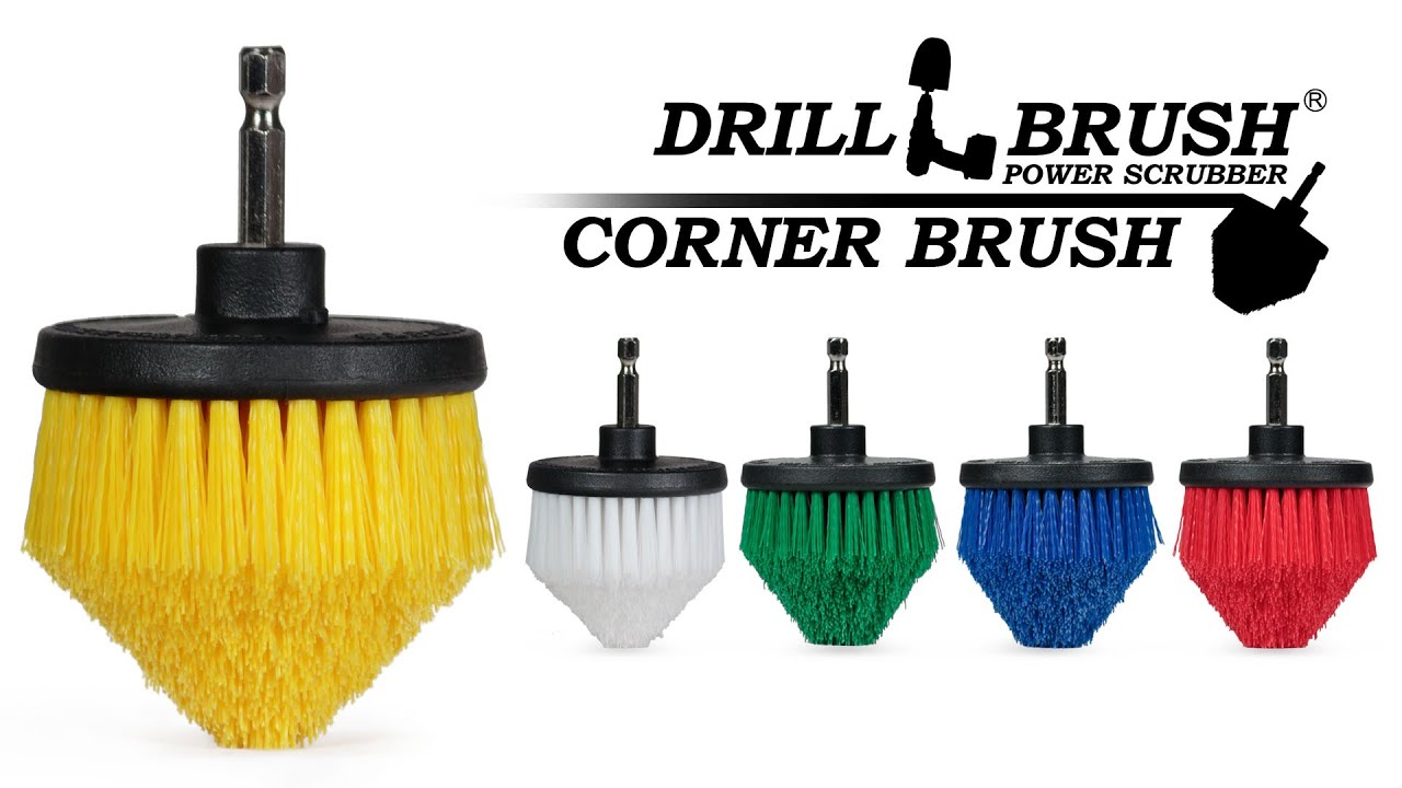 NEW FROM DRILLBRUSH - The Corner Brush! 