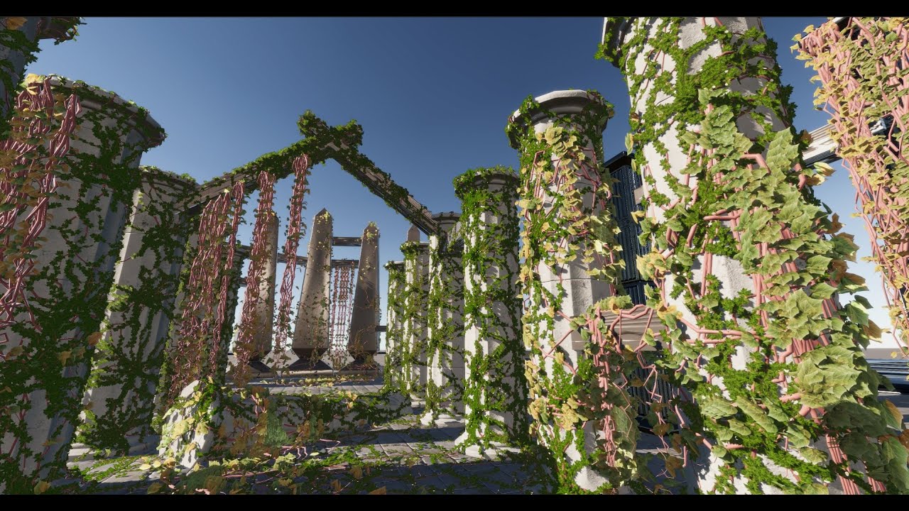 Ivy Studio - Procedural vine generation, video preview 2