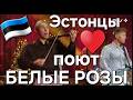 Эстонцы поют БЕЛЫЕ РОЗЫ Новогодний концерт Новый Год 2025