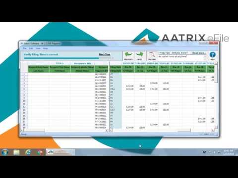 Aatrix COMPLETE 1099 eFiling Demo