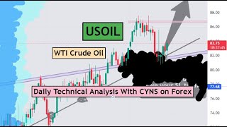 USOIL | WTI Crude Oil Daily Technical Analysis for 26 April 2024 by CYNS on Forex