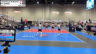18 open: Triangle Boys 18 Black vs St. James Boys 18 N, 07/05/2026