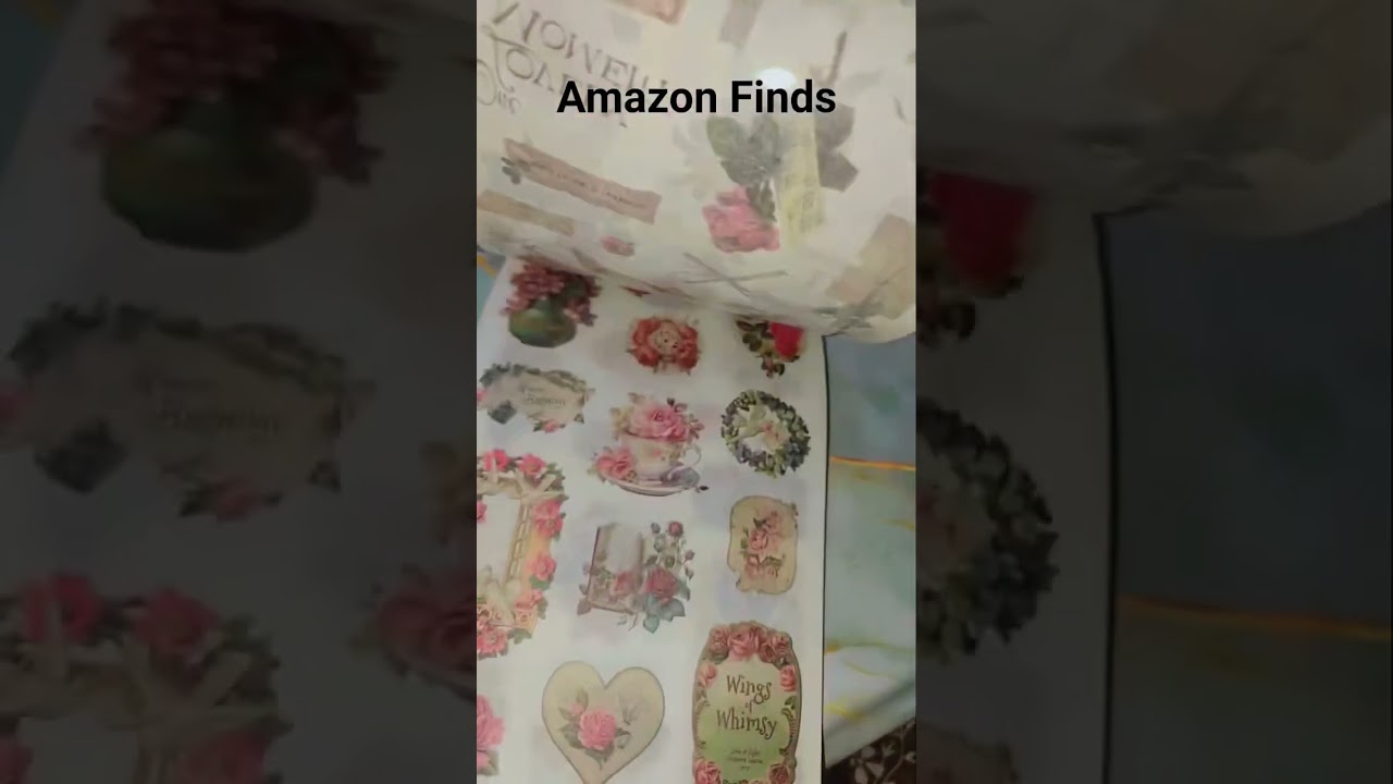 Transform your journal: a vintage sticker book 