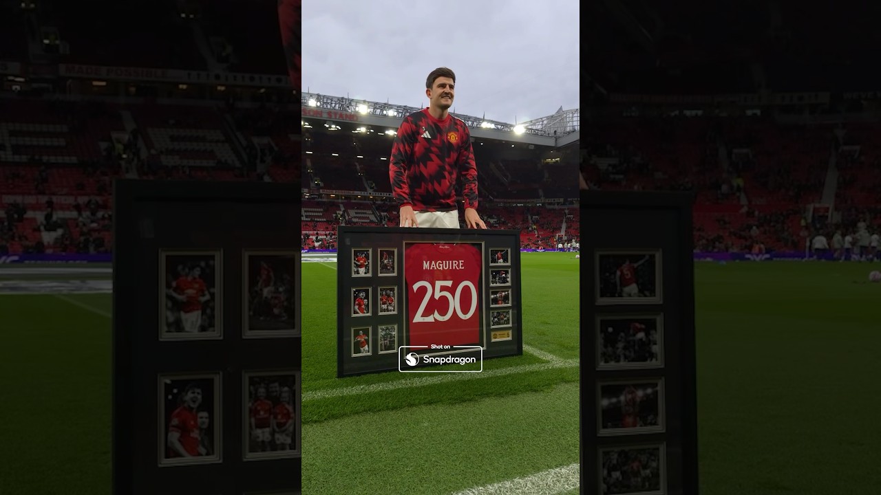 2️⃣5️⃣0️⃣ Appearnaces For Harry Maguire! 🙌