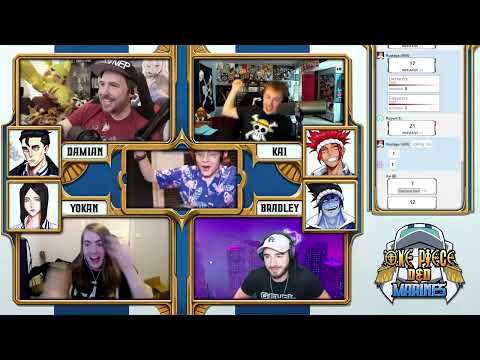 THE FIRST DAMAGE ROLL IS A CRITICAL FAIL - One Piece D&D Marines Clip