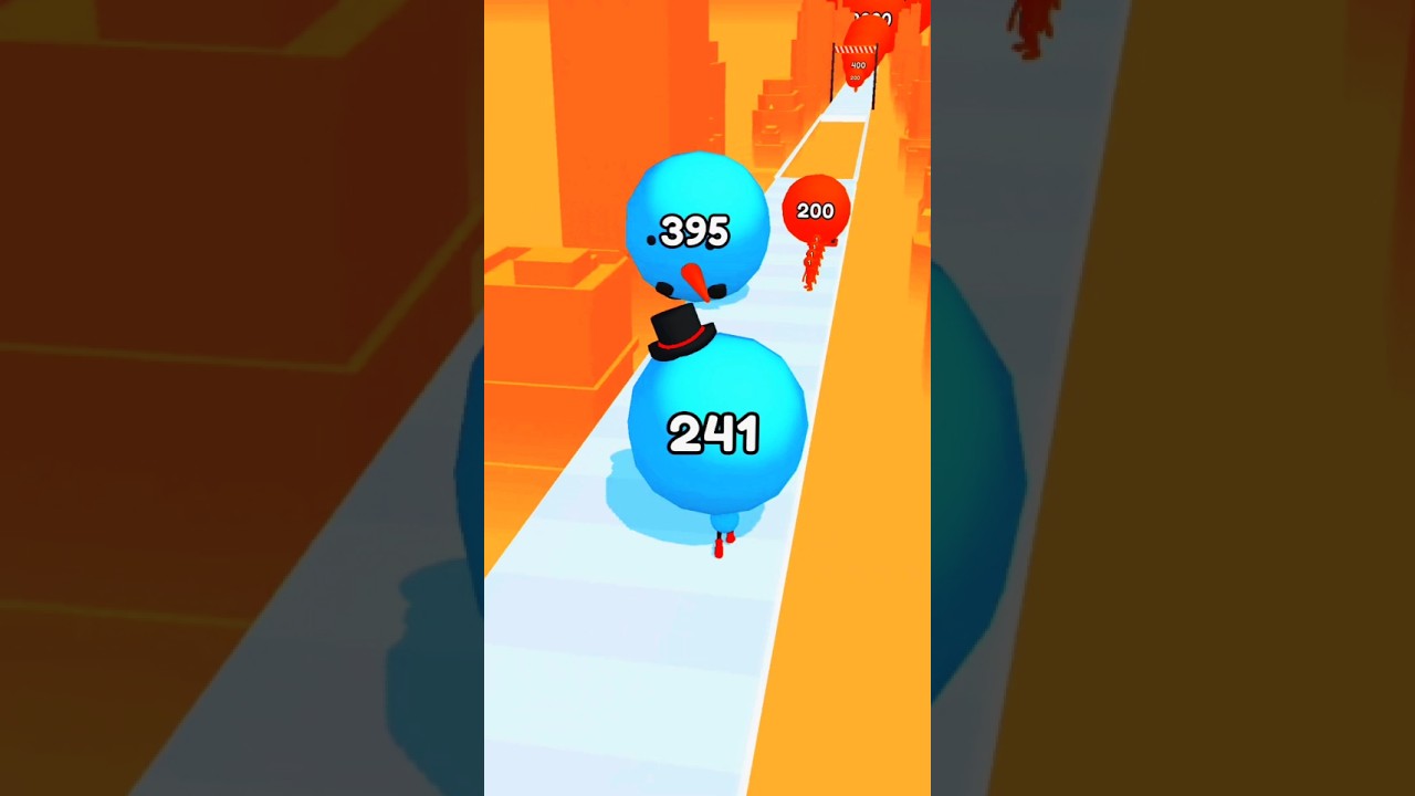 Will people with big heads win? || Big head run 😍