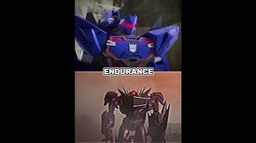 Soundwave(es) vs Shockwave(tfp)    #transformersprime#transformersearthspark#transformers#primeverse