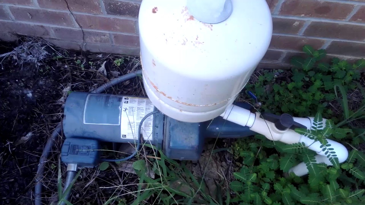 Pentair sprinkler well pump YouTube