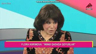 Flora Kərimova Zeynəb Xanlarovanı parodiya etdi Resimi