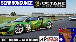 ROUND 1 SILVERSTONE | OCTANE ROOKIES S6 SPLIT A1 | ScarnonCunce?