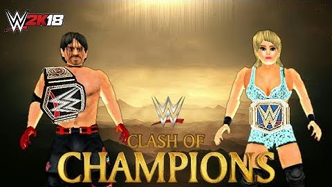 Clash of champions wr3D 2k17