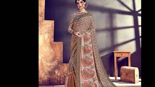 Latest Brasso digital print saree collection - 2019 Kaheri Enterprise screenshot 3