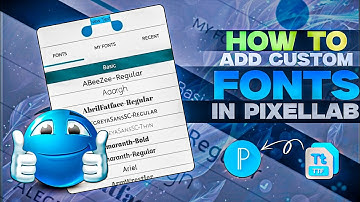 How to Add Custom Fonts in PixelLab | pixellab me font add kaisse kare | 2025 Easy Tutorial