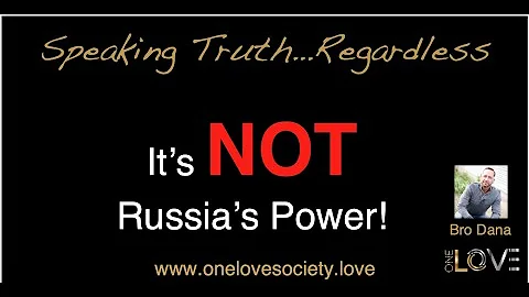 It's Not Russia's Power!