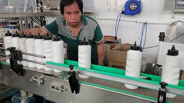 inspection video about sealing glue filling capping machine