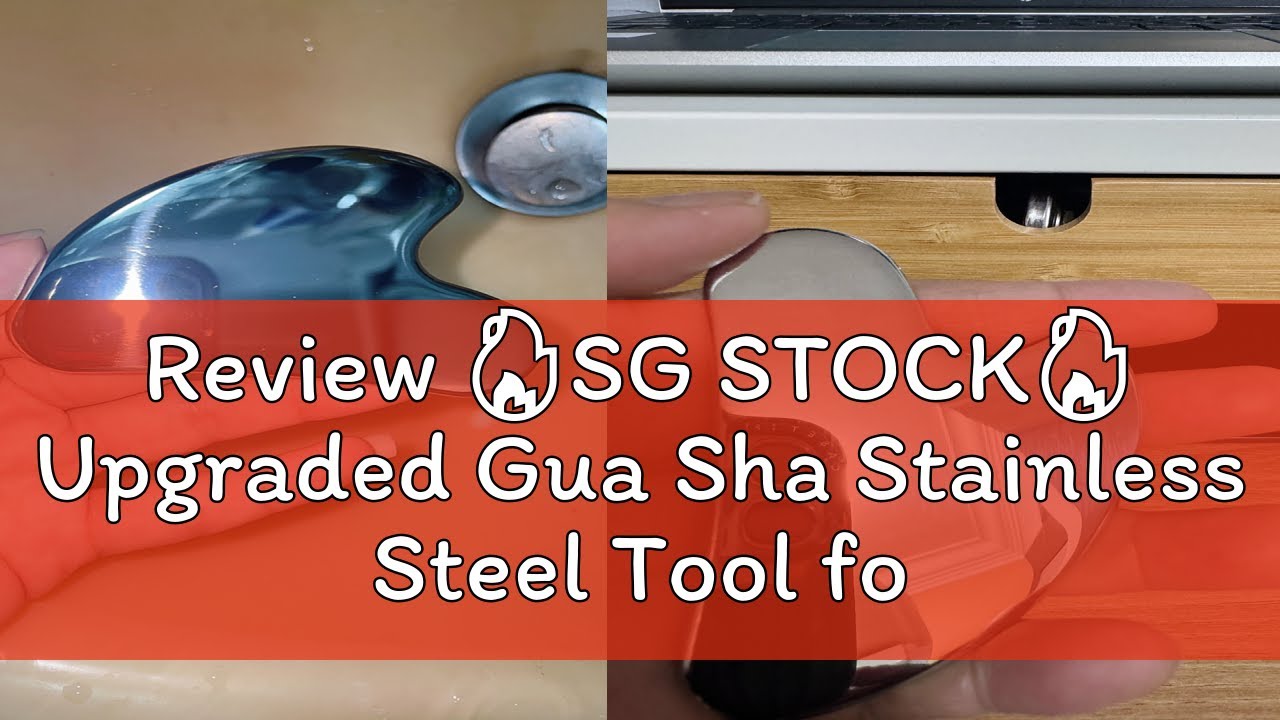 Review 🔥SG STOCK🔥 Upgraded Gua Sha Stainless Steel Tool for Face, Massage Scraper for Facial Skin