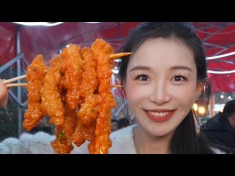 一个人狂炫西安小巷里的地摊火锅 30盘一口气炫完不费劲 麻麻辣辣太爽了