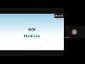 Matrices & Determinants L1 | 12th JEE Math | 10th June, 2026