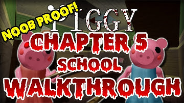 How to Escape Piggy Chapter 5: School | Piggy Roblox