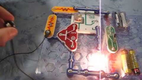 Snap Circuits Pro | Project 356: Bulb Alert Relay