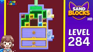 Sand Blocks Level 284 Solution Walkthrough