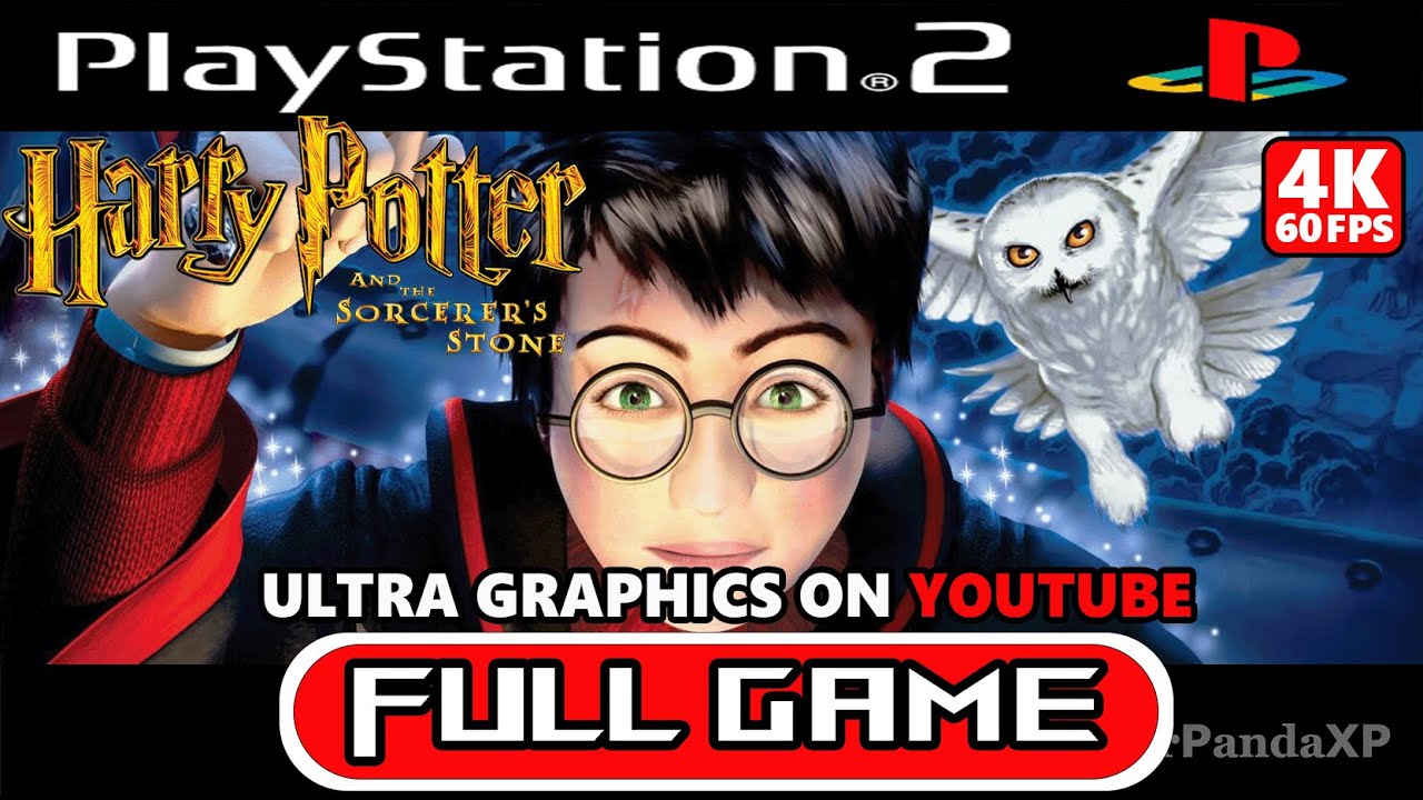 Harry Potter And The Philosopher's Stone {PS2 4K 60FPS} Walkthrough No ...