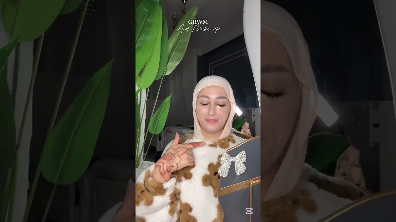 اجواء العيد مع أحلى ماكياج وابهى حلة خلولي رايكم