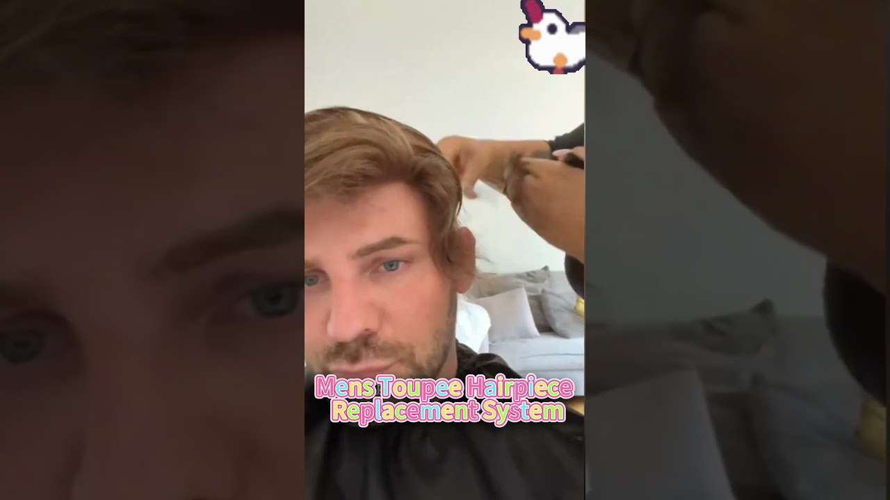 Look no further than our French lace base men's hairpiece!