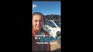 Sports Performance A Day as a Subaru/Leave No Trace Traveling Team