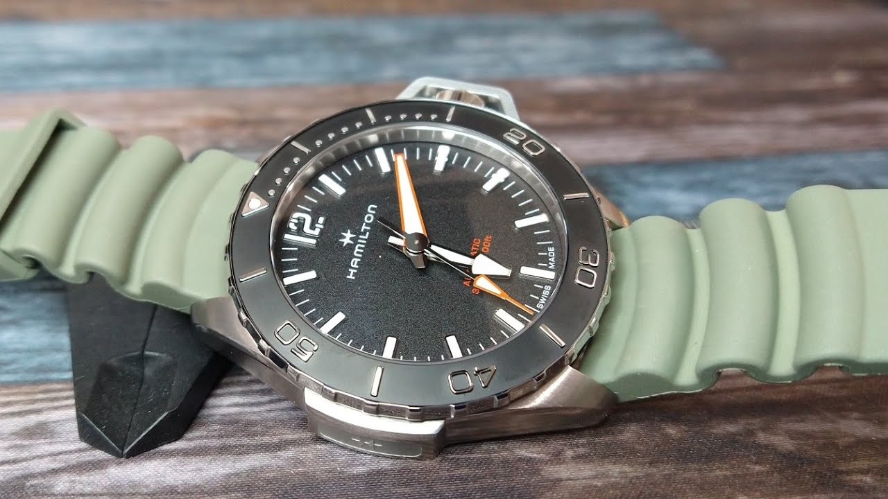 ハミルトン　フロッグマン　Hamilton ハミルトン/Hamilton/腕時計/カーキネイビー/フロッグマン/H77605135