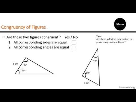 Lower Secondary (Secondary 1 and 2) Mathematics Revision: Congruency \u0026 Similarity