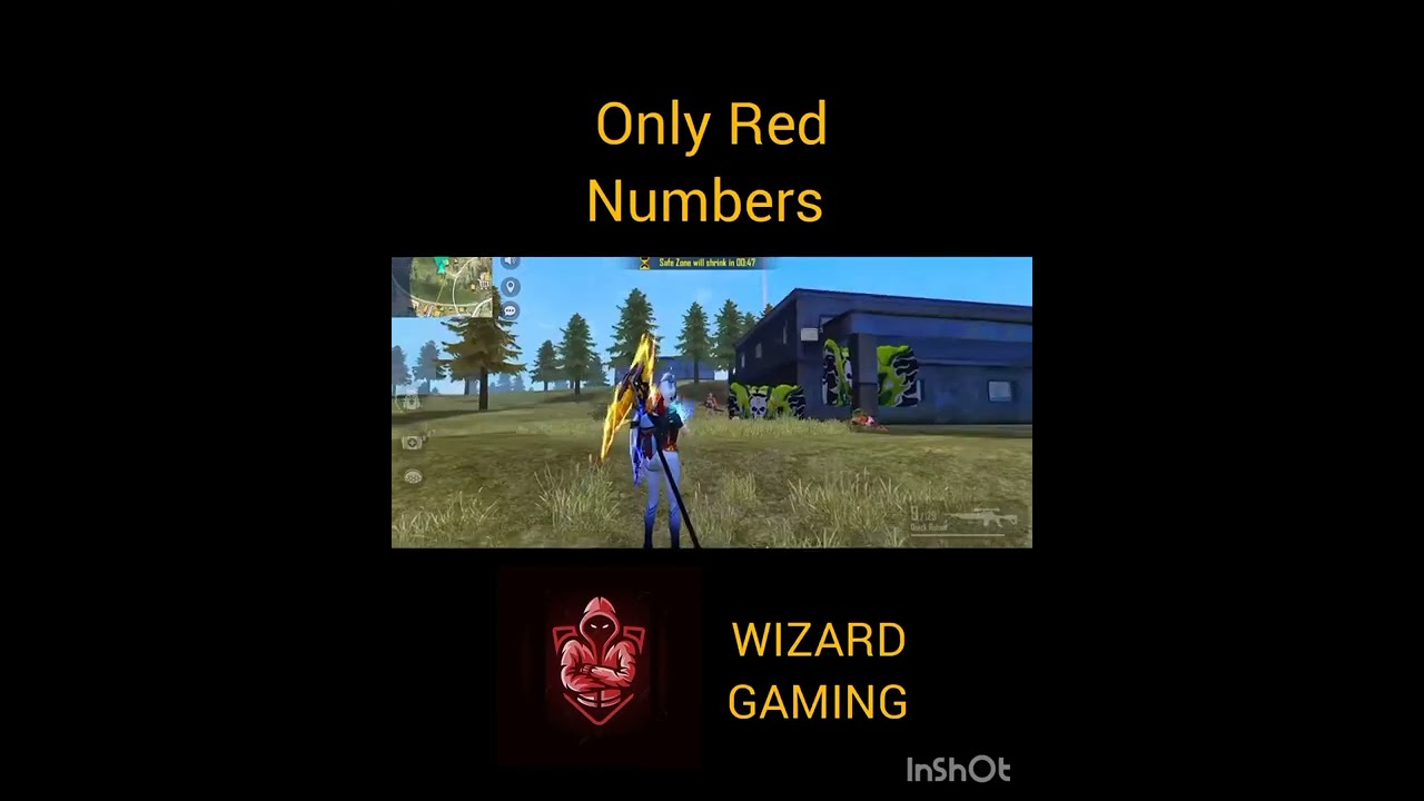 Only Red Numbers 🤯 