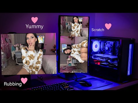 Body scratching to Distract you ASMR